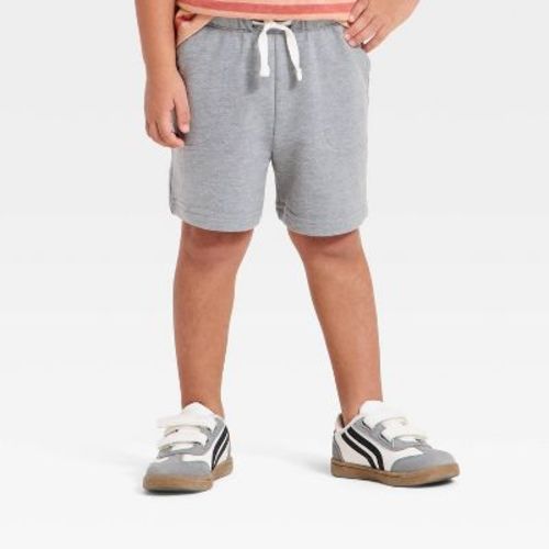 Baby Boys' Pull-On Knit Shorts - Cat & Jack™ Gray 12M