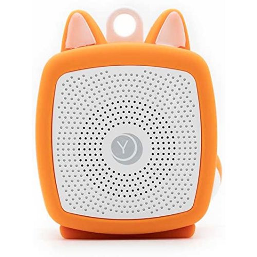 Yogasleep Pocket Baby Soother Fox, White Noise Machine, 6 Soothing Sounds & Timer for Better Sleep, Includes Brown Noise & Lullabies, Compact Size for Travel & Child Safe, Must Have Registry Gift
