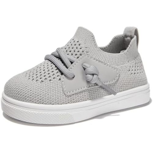 Newsonet Baby Shoes Boys Girls First Walking Breathable Non Slip Walker Sneakers Soft Sole 6 9 12 18 20 24 Months