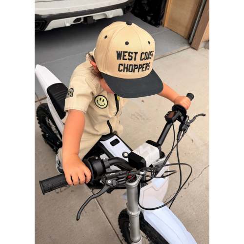 West Coast Choppers Snapback Beige/Black