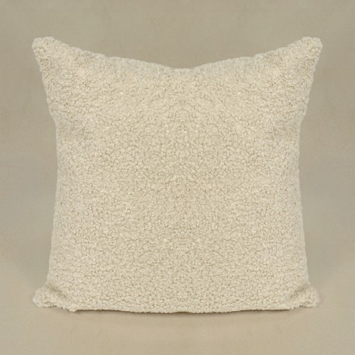 Faux Sheepskin Pillow - Linen