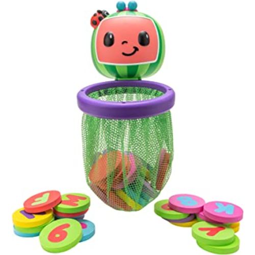 CoComelon Deluxe Bathtime Letters and Numbers - Letters and Numbers: Full Alphabet and Zero to Nine - Toys for Kids, Toddlers, and Preschoolers - Amazon Exclusive