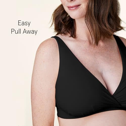 Bravado Designs Ballet Seamless Crossover Maternity Nursing Bra for Breastfeeding