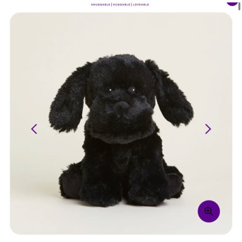 Black Labrador Warmies | Microwavable Black Labrador Warmies Stuffed Animal | Warmies USA