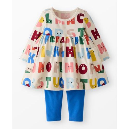 Baby Long Sleeve Pocket Dress & Leggings Set 6-12mos