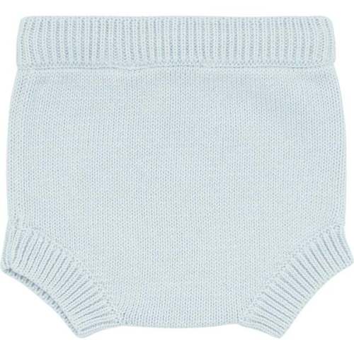 Knit Bloomer, Baby Light Blue - Minnow | Maisonette