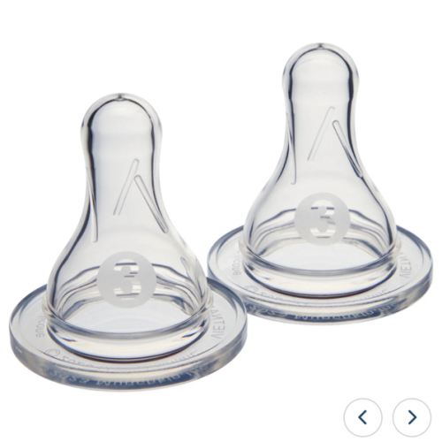 Bond® Bottle Nipples, Stage 3, 2-Pack | Munchkin