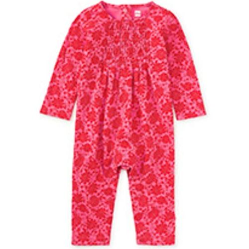 Smocked Baby Romper, Andong Floral - Tea Collection | Maisonette