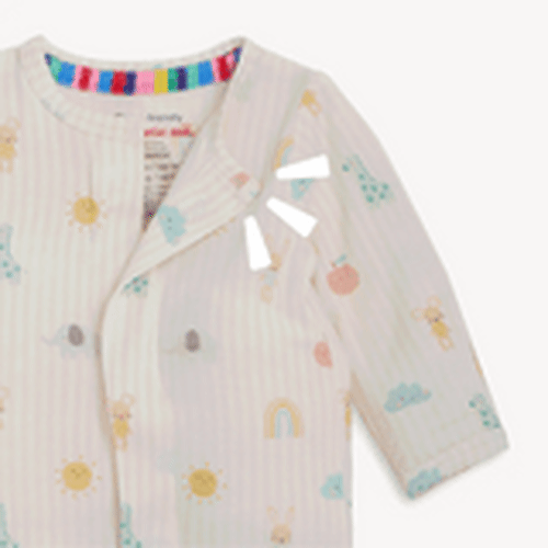 Magnetic Me Lullaby Sky Pink Modal Magnetic Convertible Coverall – zukababy