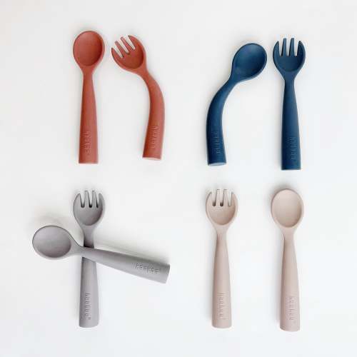 Bendy Silicone Cutlery Set – Simple Steps Market