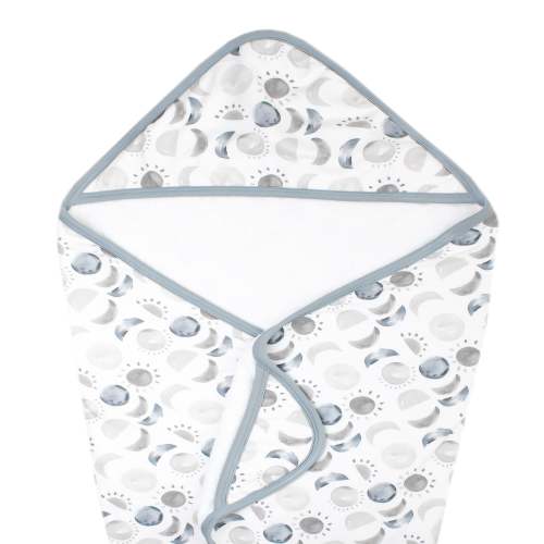 Premium Baby Knit Hooded Towel - Eclipse