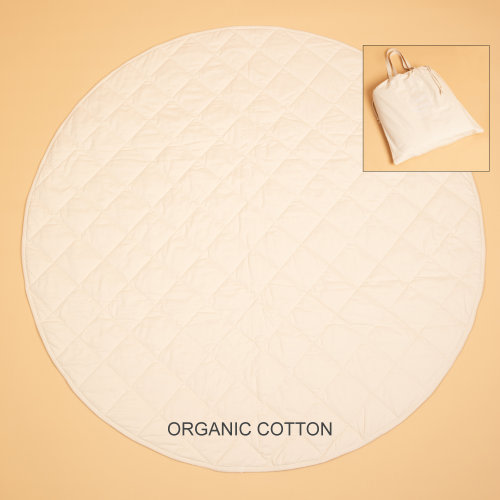 Baby Play Mat - Organic Cotton Play Mat - Baby Gift - Baby Playmat - Baby Shower Gifts - Round Baby Play Mat - Organic Cotton