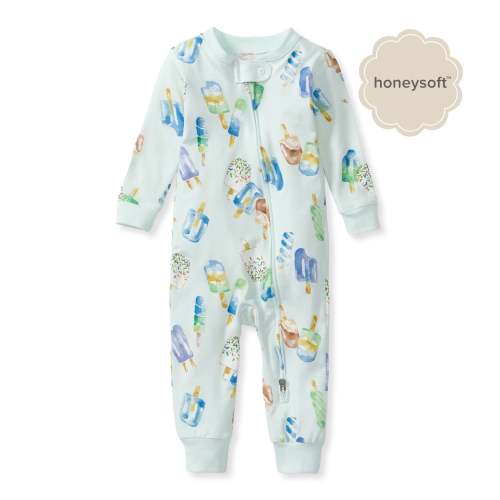 Ice Pop Party Honeysoft™ Lyocell Footless Baby Sleeper – Burt's Bees Baby
