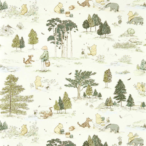Sanderson Winnie the Pooh Wallpaper | Perigold