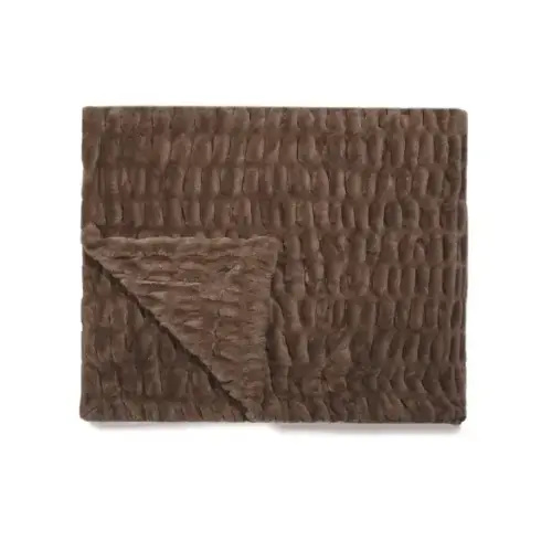 Driftwood Faux Fur Blanket | Lola Blankets