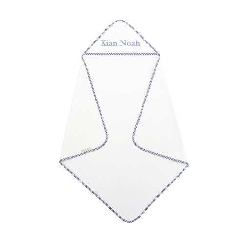 Gingham Baby Hooded Towels | Pottery Barn Kids