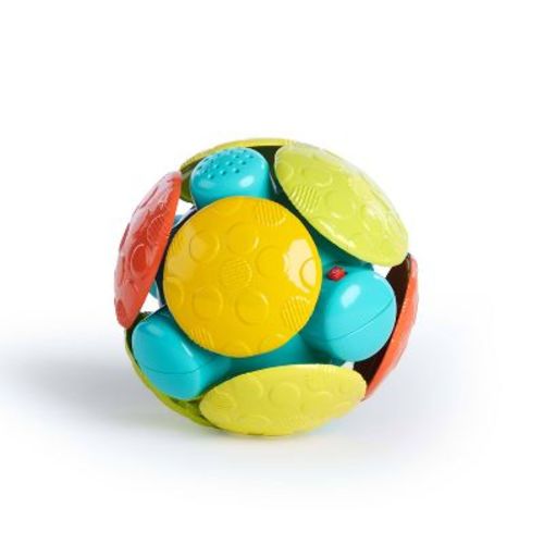 Bright Starts Wobble Bobble Activity Ball Toy: Gross Motor Skills, Fine Motor Skills, Baby Learning Toy