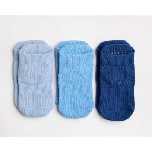 Chaney Baby & Kids Cotton Ankle Grip Socks | Squid Socks