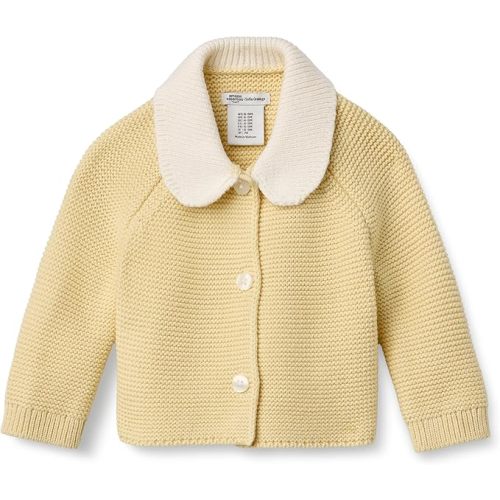 Amazon Essentials x Sofia Grainge Unisex Toddlers and Babies' Peter Pan Collar Sweater Jacket