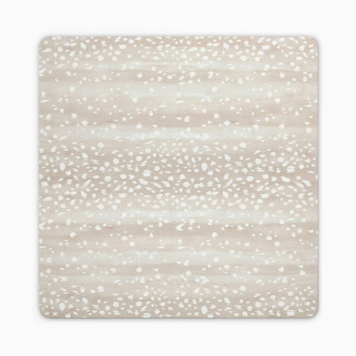 House of Noa Highchair Mat - Fawn Brown, 48X48