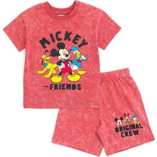 Mickey Mouse & Friends Wash T-Shirt & Shorts Set
