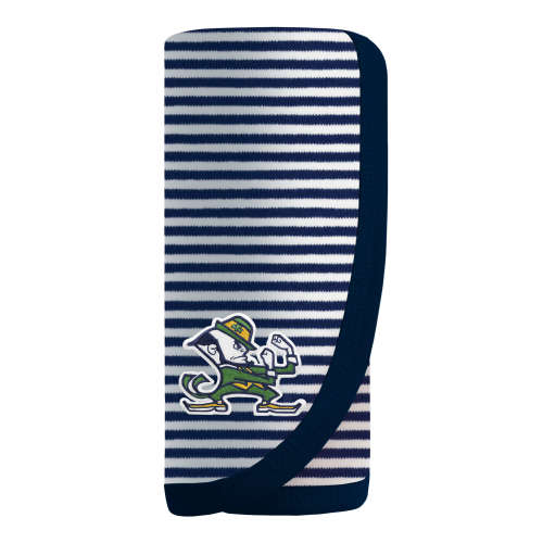 Notre Dame Fighting Irish Striped Blanket | College Baby
