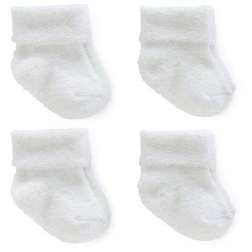 Carter's Just One You® Baby 4pk Chenille Socks - White 3-12M
