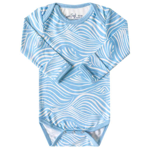 Long Sleeve Bodysuit - Surf
