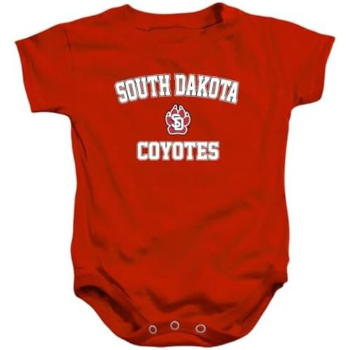 The University of South Dakota Campus Unisex Infant Snap Suit for Baby