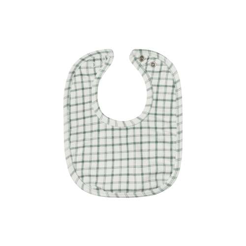 Modal French Terry Plaid Sheep Collection - Bib
