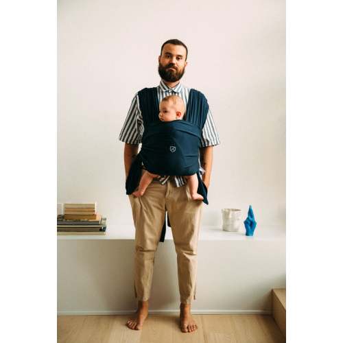 CUDDLE BAND 2 Newborn Baby Wrap - Dark Blue