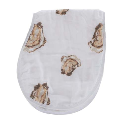 Baby Burp Cloth & Bib Combo: Aw Shucks! Oyster - Shop Now