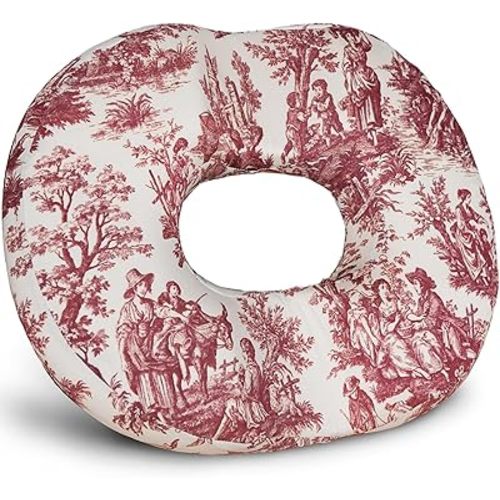 Donut Pillow for Tailbone Pain, Hemorrhoid Pillow for Sitting, Memory Foam Donut Hemorrhoids Seat Cushion for Tailbone Pain Relief & Women Postpartum Pregnancy