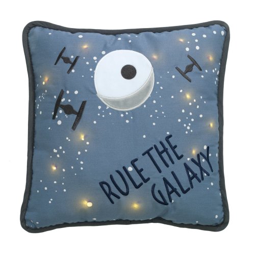 Star Wars Signature Galaxy LED Light-Up Decorative Throw Pillow
– Lambs & Ivy
