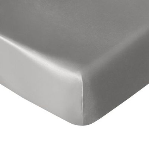 Silk Satin Fitted Crib Sheet, Super Soft Toddler Fitted Sheets for Standard Crib and Toddler Mattresses, 28x52 Inches - NTBAY