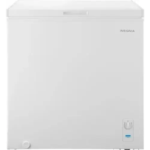 Insignia™ - 7.0 Cu. Ft. Garage Ready-Chest Freezer - White