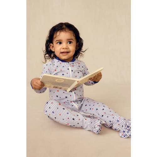LAKE | Baby | Pima Cotton Pajamas | Parisian Green Baby Sleeper
