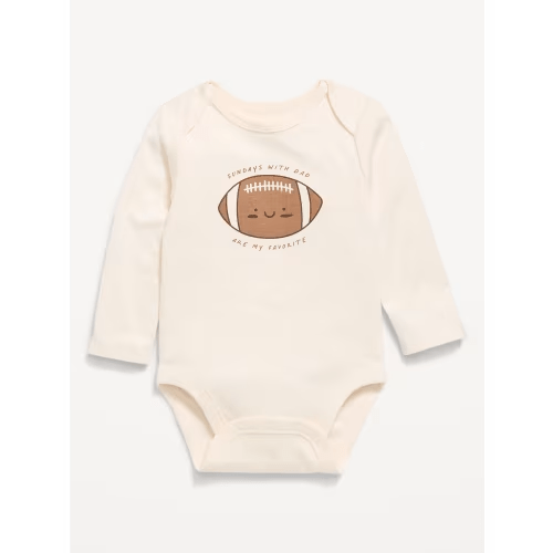 Long-Sleeve Graphic Bodysuit for Baby- Creme De La Creme