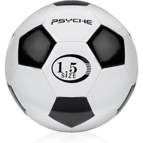 Wisdom Leaves Mini Soccer Ball for Kids/Toddlers,Small Soccer Balls Size 1.5,Baby Toy Ball for Indoor and Outdoor Play Games,Soft and Lightweight（160g）