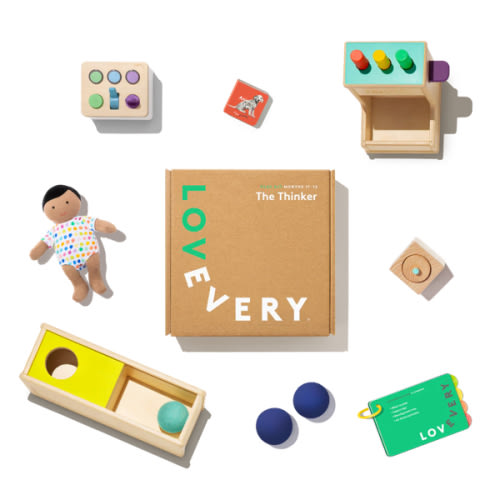 The Thinker Play Kit Months 11-12 - Lovevery Pre-Loved