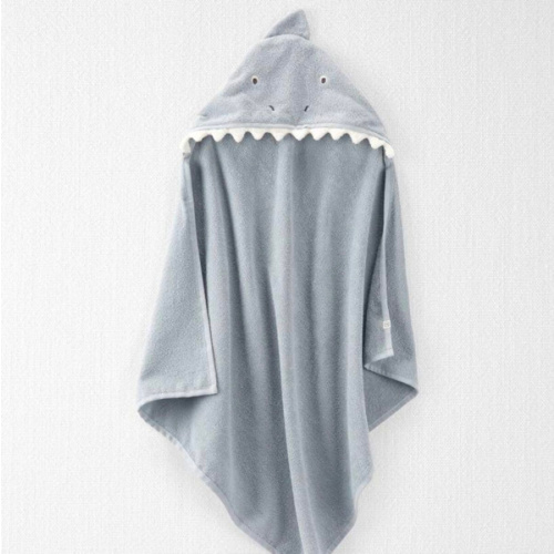 ‎Carter's organic - baby bath hooded towel