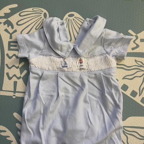 0-3 Kissy Kissy sailor outfit 
- was gifted but not...