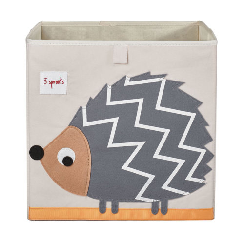 3 Sprouts - Toy Storage Cube for Baby and Kids - Hedgehog & Reviews | Wayfair