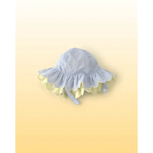 Baby Girl Scalloped Sunhat - Blue - OshKosh B'gosh | Carter's