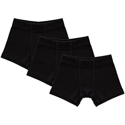 ORGANICKID Boys 100% Organic 100% Cotton Underwear GOTS Certified Kids Toddler Boxer Briefs Pack of 3