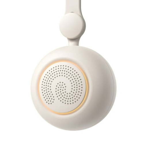Dreamegg Baby Sound Machine, White Noise Sound Machine Portable for Baby with Night Light, Baby Soother for Home & Travel, Cream
