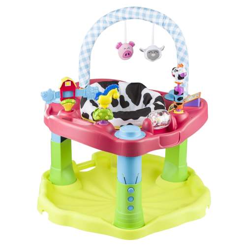 My Home Finds Evenflo Exersaucer Moovin & Groovin Activity Center, 25x30x30 Inch (Pack of 1) - Evenflo Exersaucer Moovin & Groovin Activity Center, 25x30x30 Inch (Pack of 1)