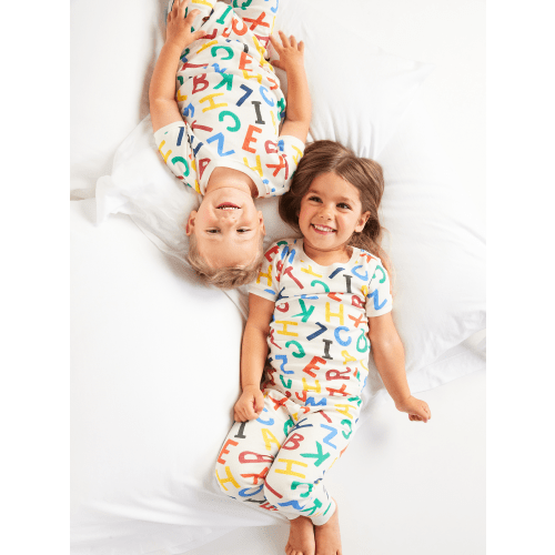 Printed Snug-Fit Pajama Set for Toddler & Baby