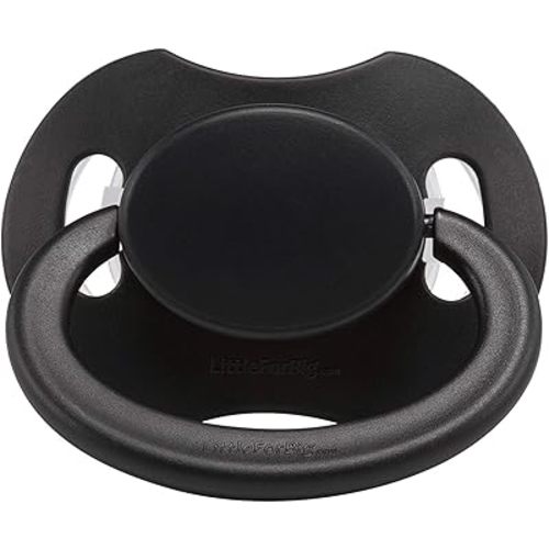 LittleForBig Bigshield Generation-II Big Sized Pacifier Black