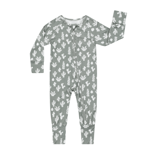 Stay Sharp Bamboo Baby Pajama - Convertible Zippy Pajamas – Emerson and Friends
